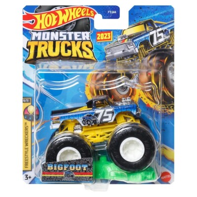 Hot Wheels - Monster Trucks Freestyle Wreckers 9/11 Bigfoot