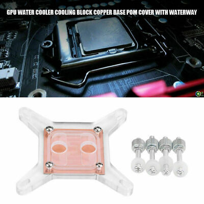 1155/1156 Water Cooling Block CPU Water Cooling Block with Anti-Oxidation Copper Base for Intel 1150/1151 