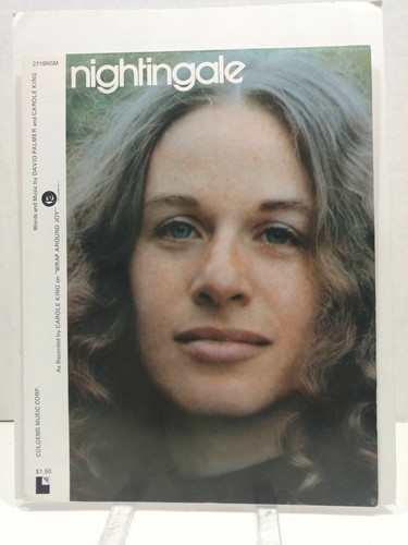 Nightingale Sheet Music Carole King Piano Voice Guitar 70 POP Soft Rock      F2S