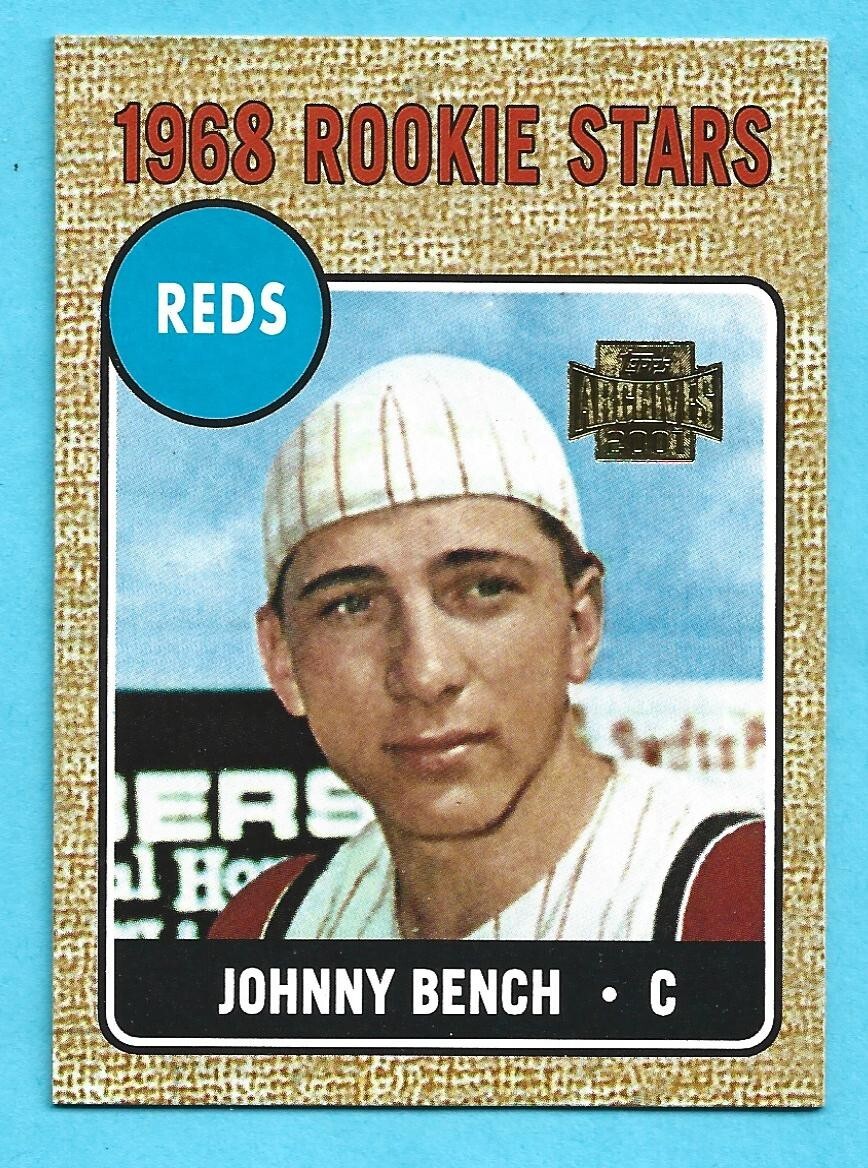 JOHNNY BENCH Singles & Inserts (With Pictures) / You Pick The Cards