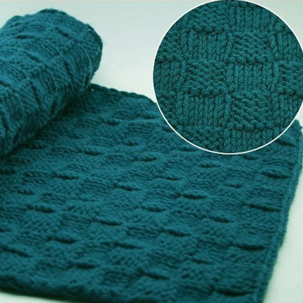 Sale New 400gr Cone Yarn Soft Worsted Cotton Chunky Wrap Shawl Scarf Hand Knit - Image 3 of 4