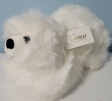 Vintage Russ Caress 16" Polar Bear Plush NWT Stuffed Animal RARE Russ Berrie