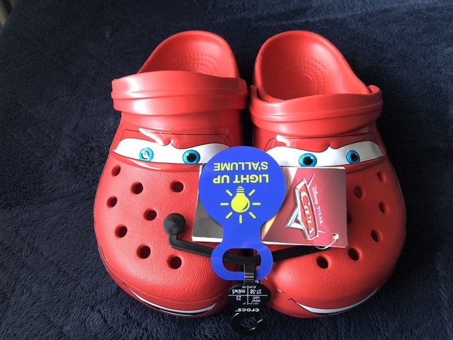 lightning mcqueen crocs adults ebay