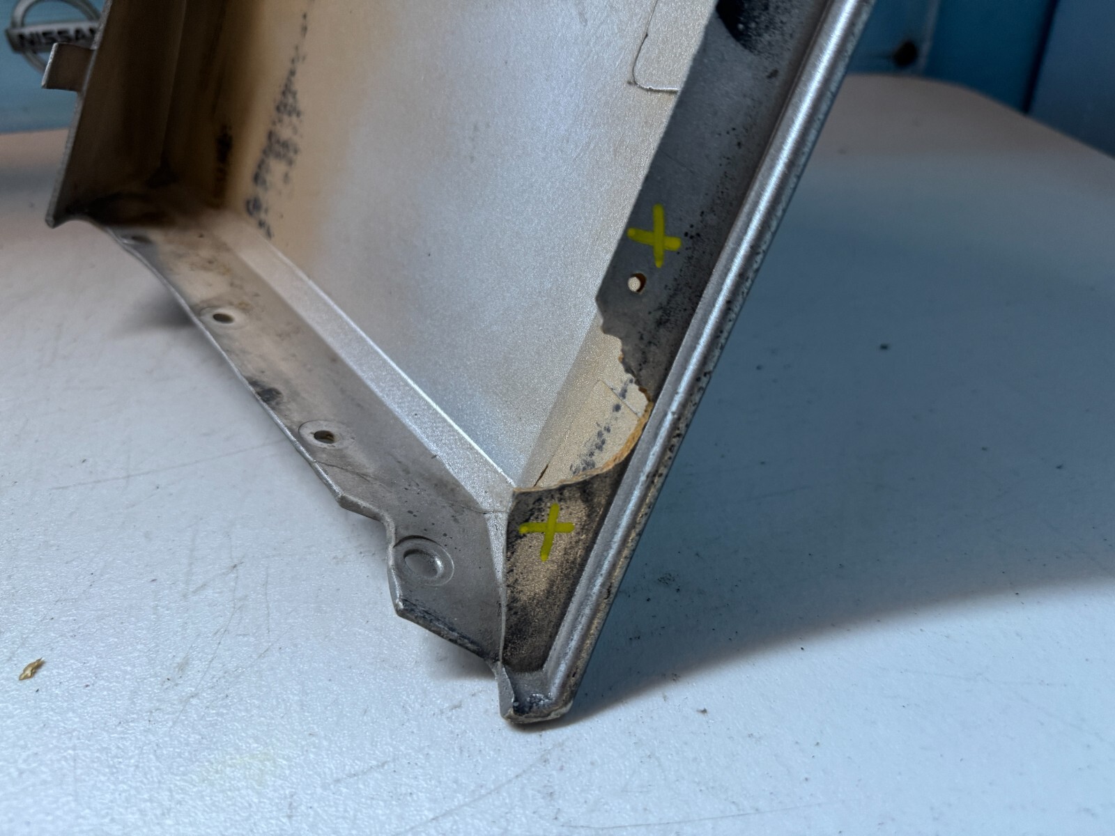 2004 2005 2006 2007 2008 LAMBORGHINI GALLARDO REAR BUMPER OEM USED