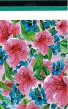 500 10x13 Pink Tropical Flowers Designer Poly Mailers Envelopes Custom Bags