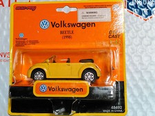 New Ray 1:43 Yellow 1998 Volkswagen VW Beetle Bug Type 1
