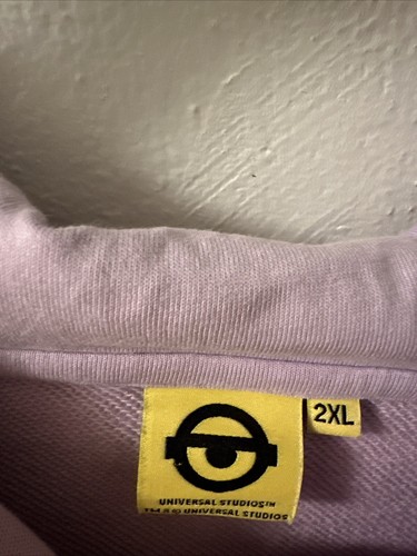 2XL XXL Minions X Buff Monster 2024 Colaboración Púrpura Sudadera con Capucha Iluminación ¡BELLO! - Imagen 4 de 11