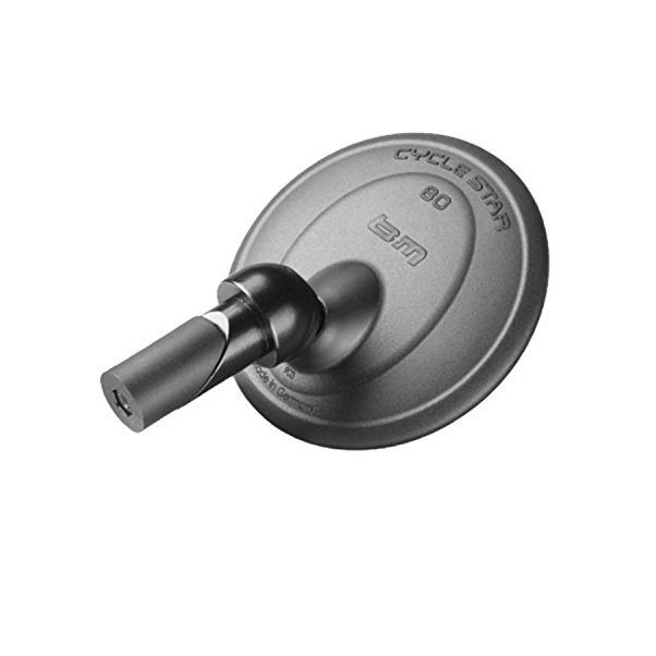 specchietto retrovisore cycle star 80mm fissaggio al manubrio Busch&Muller bici