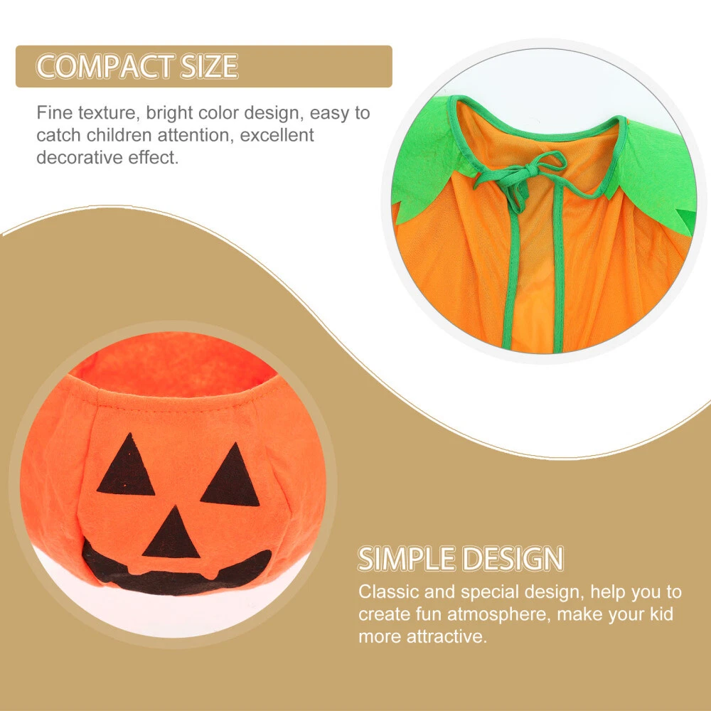 VETEMENTS Zucca Cosplay Vestiti Zucca Vestito Fantasia Halloween Zucca Cosplay Set