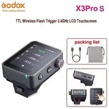 US Godox X3pro-S X3PRO S 2.4inch TTL HSS 2.4G OLED Flash Trigger for Sony Camera