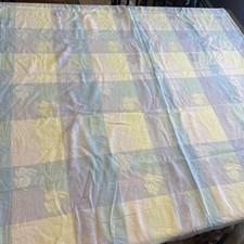 Living Quarters Occasions Tablecloth Pastel Bunnies Easter Rectangular 66 X 51