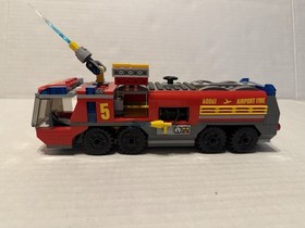 LEGO City: Airport Fire Truck (60061) Complete with Instructions No Box