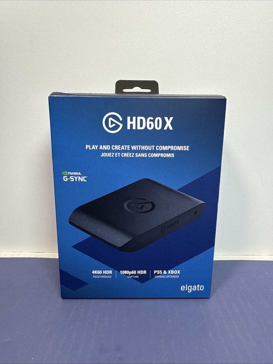 Elgato HD60 X External Capture Card - Stream and Record in 1080p60