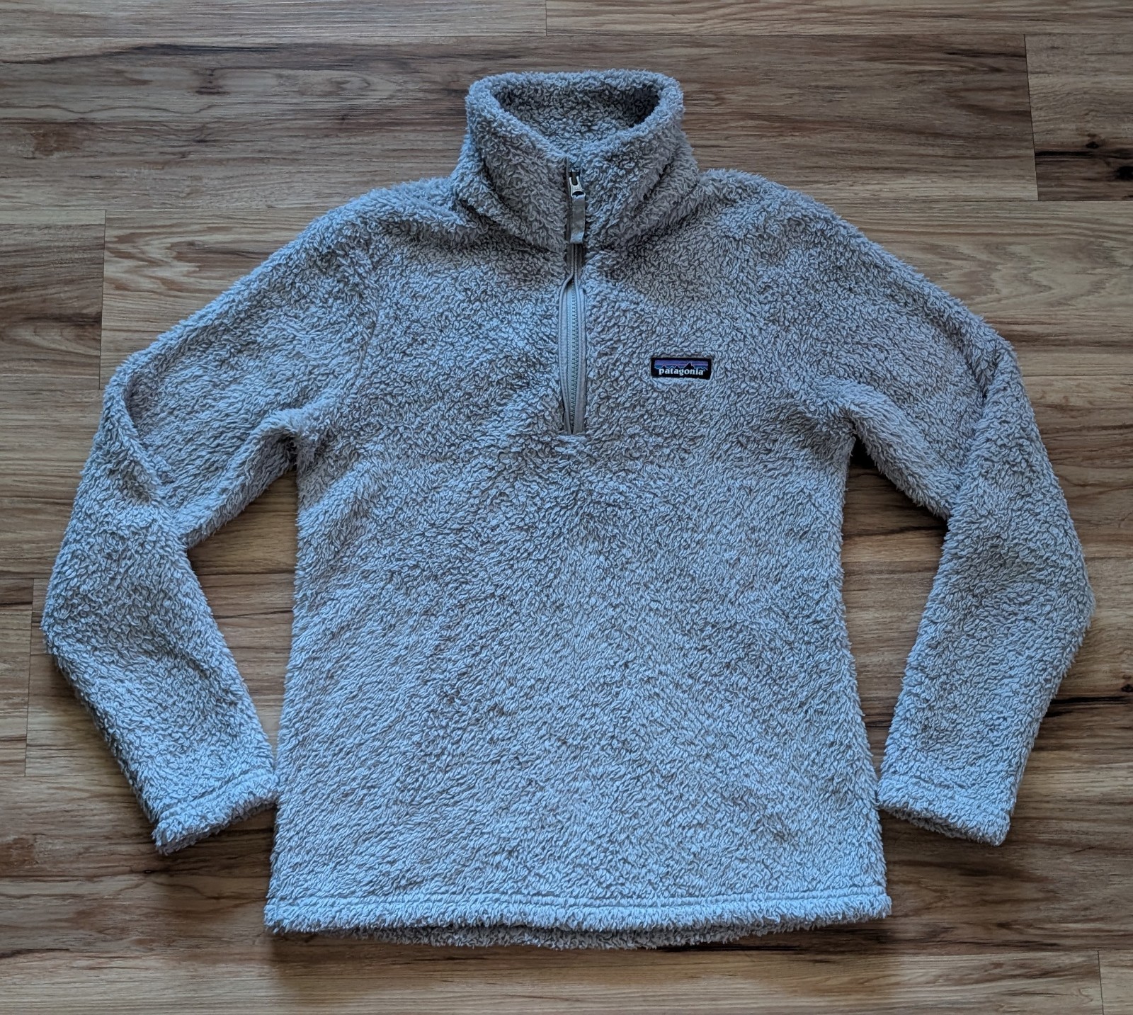 Patagonia Womens Los Gatos 1/4 Zip Fleece Pullover Womens XS Drifter Grey Cozy