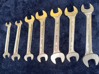 Stahlwille Stabil 7-Pc Metric Wrench Set 8 22mm  open end 1990s German Steel