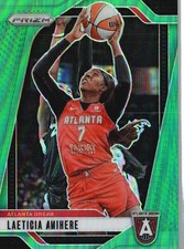2024 Panini Prizm WNBA #54 Laeticia Amihere Green Prizms