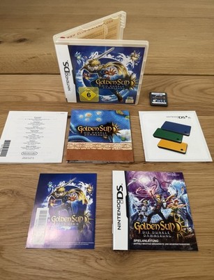 Golden Sun: Die Dunkle Dämmerung Nintendo DS OVP/CIB Top-Zustand BLITZVERSAND