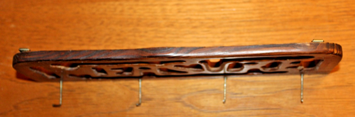 Colgador de pared de madera de cuatro ganchos para medir tazas o cucharas de colección de granja de campo - Imagen 4 de 6