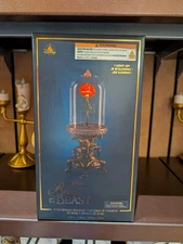 NEW 🌟Disney Parks Beauty and the Beast Light-Up Enchanted Rose Replica Figurine