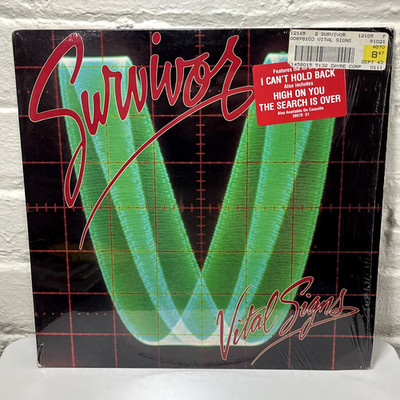 Survivor - Vital Signs 33 RPM Vinyl LP Album 1984 Scotti Bros Hard Rock  VG++