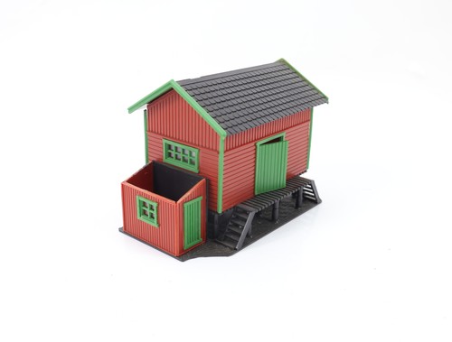 Heljan H0 1760 edificio cobertizo de carga cobertizo de herramientas con rampas | Zustand: Gebraucht