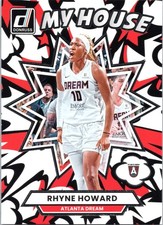 2025 Panini Donruss WNBA - Red My House - Rhyne Howard #16 Atlanta Dream