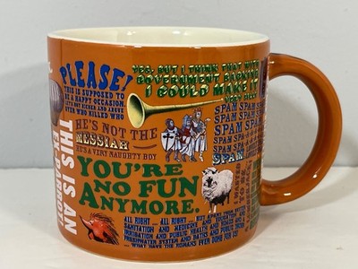 Unemployed Philosophers Guild Monty Python Orange Mug 2015