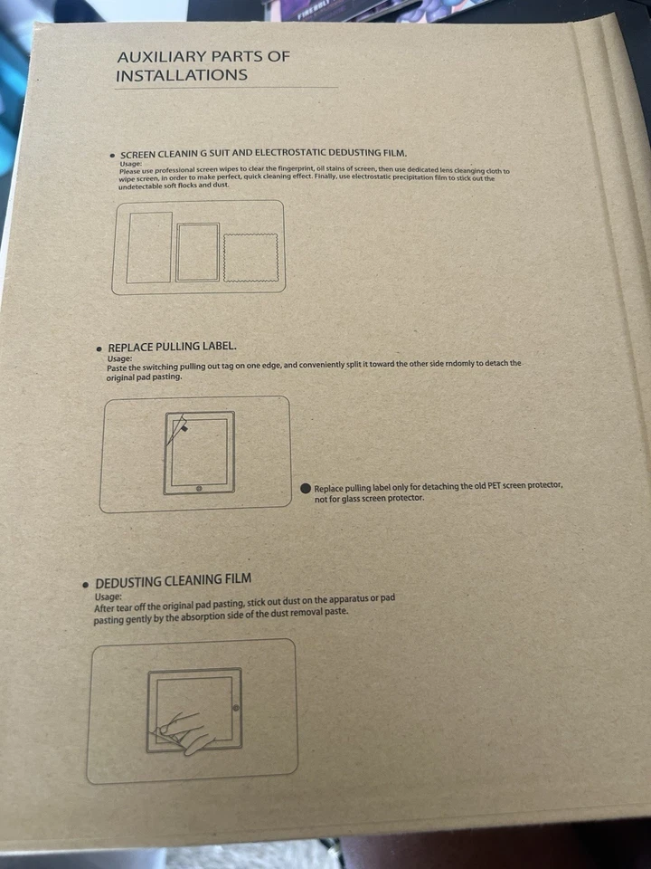 Tempered Glass Screen Protector for iPad 9.7 Inch 6th Gen/5th Gen, iPad Air 2/1 - Image 4 of 4