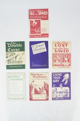 Vintage Christian Tracts (7)