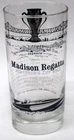 1961 MADISON REGATTA GOVERNOR'S CUP winners drinking glass HYDROPLANE Boat c6