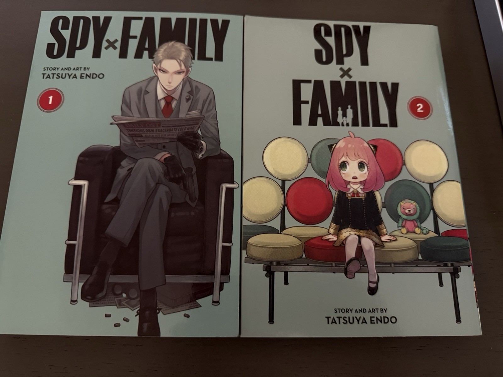 py x Family Manga Vol 1 & 2 English Tatsuya Endo Viz Media