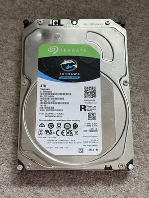 Seagate Skyhawk ST4000VX013 3.5in 4TB SATA HDD - No Bad Sectors - Safe Shipping