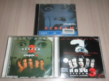 Scream 1-2-3 Wes Craven Movie Thailand Video CD VCD not DVD Rare Drew Barrymore