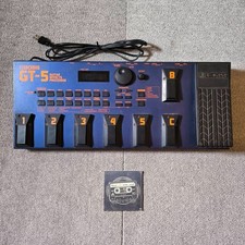 BOSS GT-5 Multi Effects Guitar Processor Pedal MIJ Tested Working Used Fm Japan