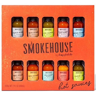 Smokehouse by Thoughtfully Natural Flavors Hot Sauce Traveler Variety pack