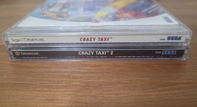 Crazy Taxi 1 and 2 for Sega Dreamcast Complete and in Mint conditions SEE PICS