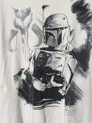 Rare Vintage Star Wars 18x28 (M) - Boba Fett T-Shirt VHTF! | eBay