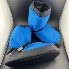 Bloch Warm Up Booties Medium Blue Black Irina Max Clean Smoke Pet Free Home