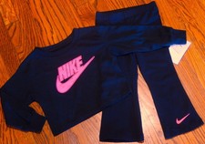 NIKE SPORT AUTHENTIC TODDLERS GIRLS BRAND NEW ORIGINAL 2Pc SET Size 2T, NWT