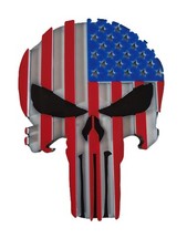 Punisher Trailer Hitch Cover Cap Plug 2 Receiversford Chevy Dodge Jeep Ram