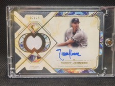 2025 Topps Diamond Icons Randy Johnson Single Player Relic Auto Jersey /25