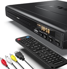 DVD Players for TV with HDMI, That Play All Regions, Simple Black