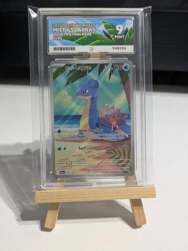 Misty's Lapras 194/182 Illustration Rare🔸Destined Rivals Pokemon ACE 9