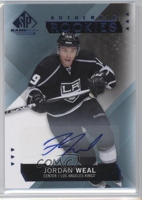 2015-16 SP Game-Used Authentic Rookies Blue Auto Jordan Weal #135 Auto g3b