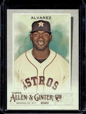 2020 Topps Allen & Ginter Yordan Alvarez RC Rookie #118 Astros