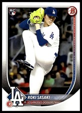 2025 Bowman #12 Roki Sasaki Rookie Los Angeles Dodgers