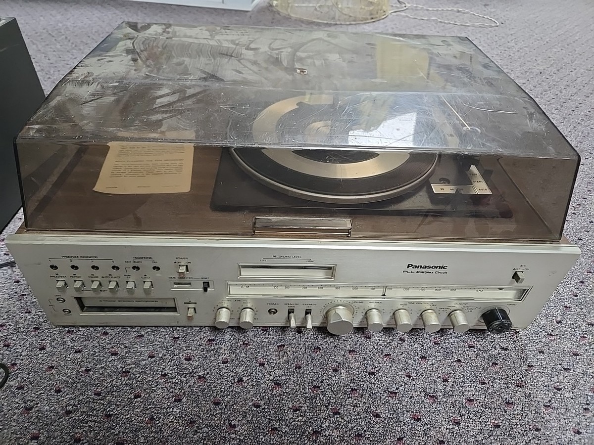 Vtg 70's Panasonic PLL multiplex SE-5808 Stereo Turntable. | eBay