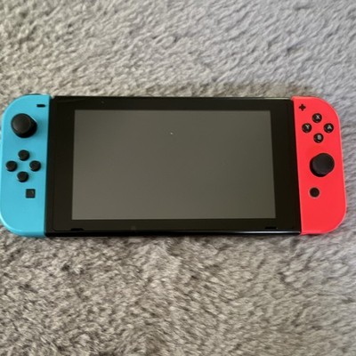 Nintendo Switch Console Neon Red/Blue Joy-Con Case + Luigi s Mansion 3 Game