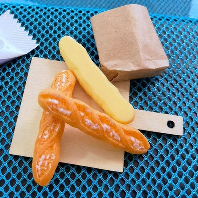 1/12 Miniatur Brot kleines Essen Modell Picknick für Esstisch Restaurant Deko