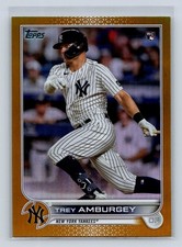 2022 Topps Series 1 Trey Amburgey Rookie Gold Foil 263